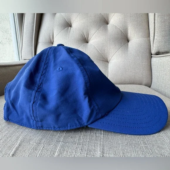 Vineyard Vines Royal Blue Baseball Cap with Embroidered American Flag - Picture 5 of 5